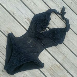 Ralph Lauren Bathing Suit Sz Medium Lace